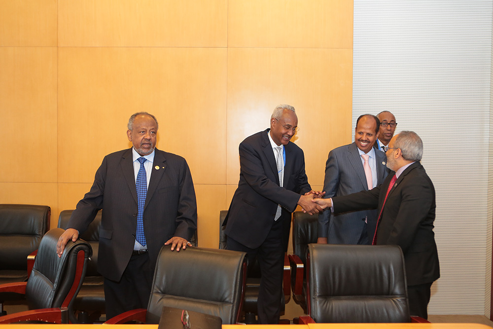 ES Bilateral Meeting with Djibouti President Ismail Omar Guelleh